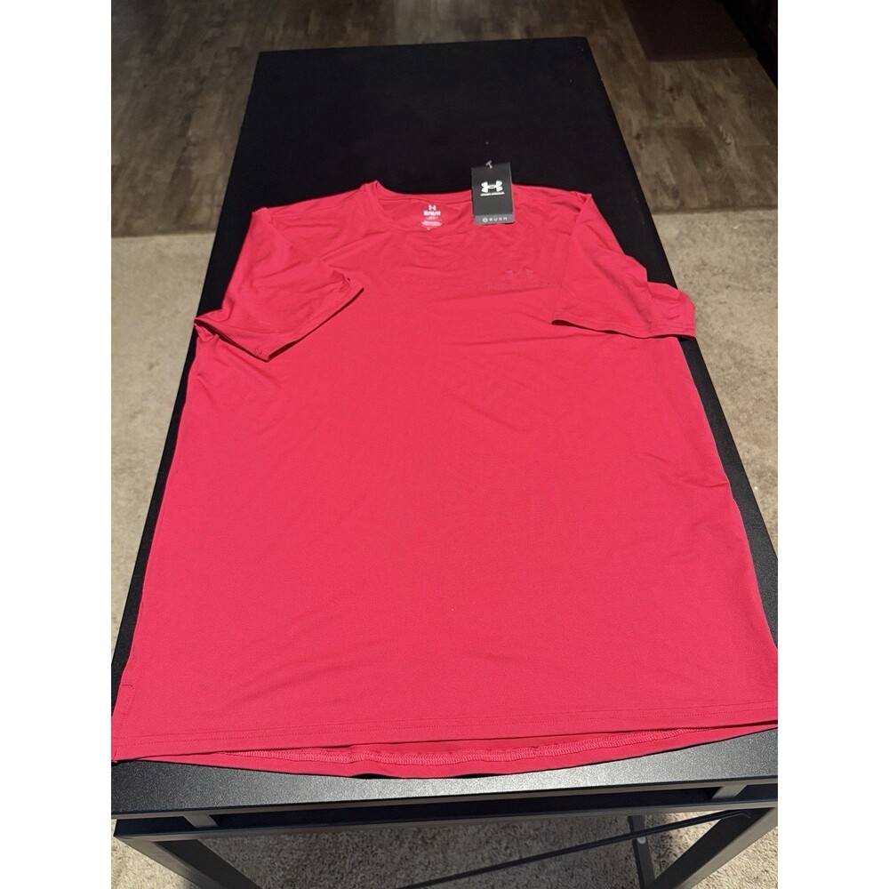 Under Armour Vanish Energy T-Shirt Red Men’s Medium Short Sleeve NWT UA Rush
